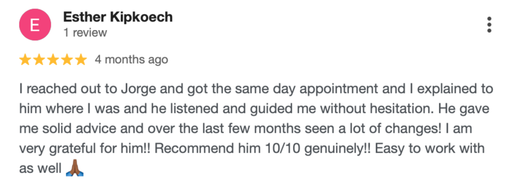 Drop Google review screenshot